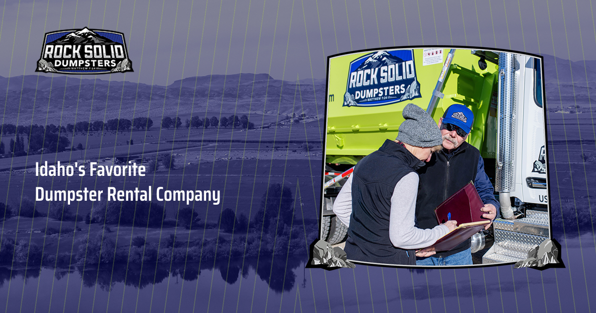 30-Yard Dumpster Rental in Canyon County | Rock Solid Dumpsters